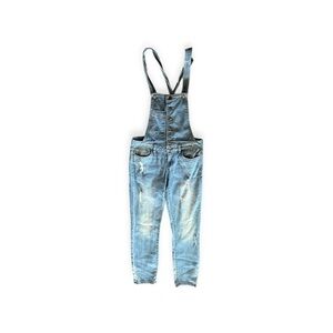Life in progress denim jeans overalls jumper sz 25 small